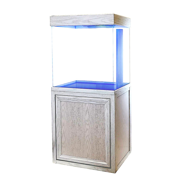 40 Gallon Aquarium - White Oak