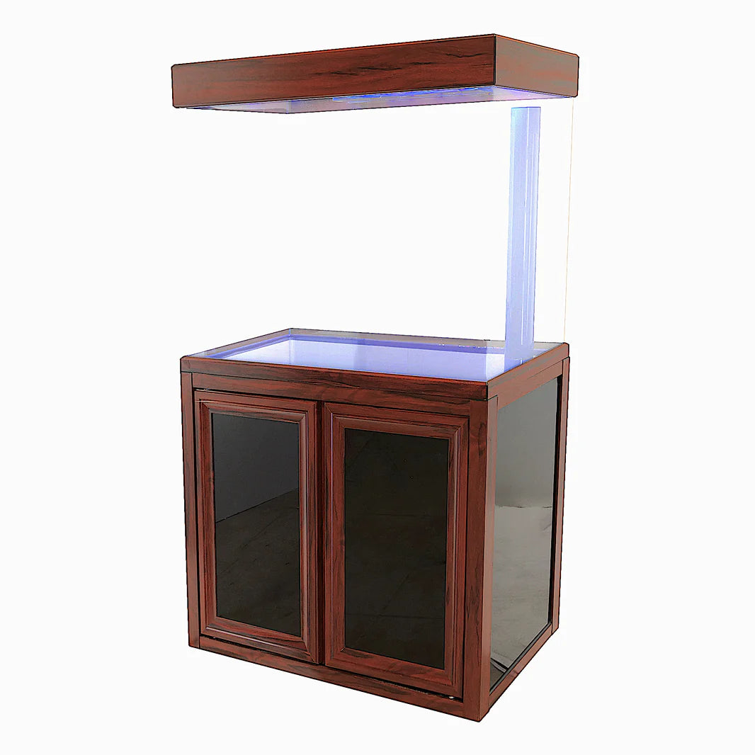 50 Gallon Aquarium - Red Wood