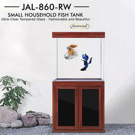 50 Gallon Aquarium - Red Wood