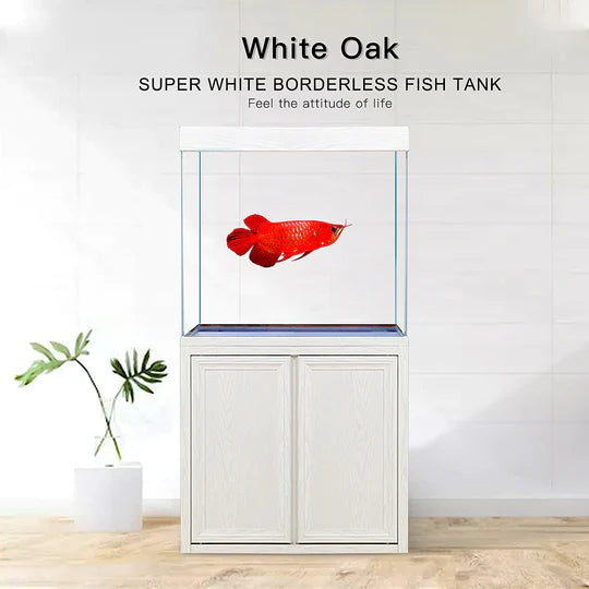 100 Gallon Aquarium - White Oak